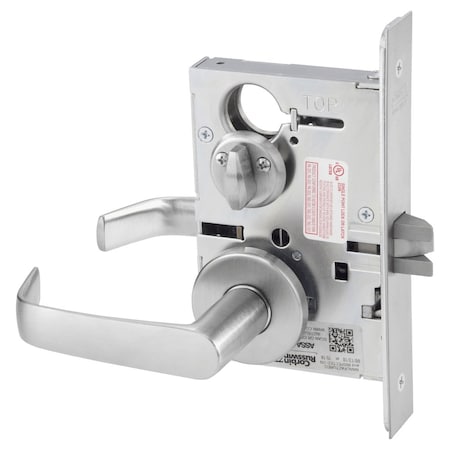 Corbin Russwin Privacy Mortise Lock, NS Lever, A Rose, Satin Chrome ML2060 NSA 626